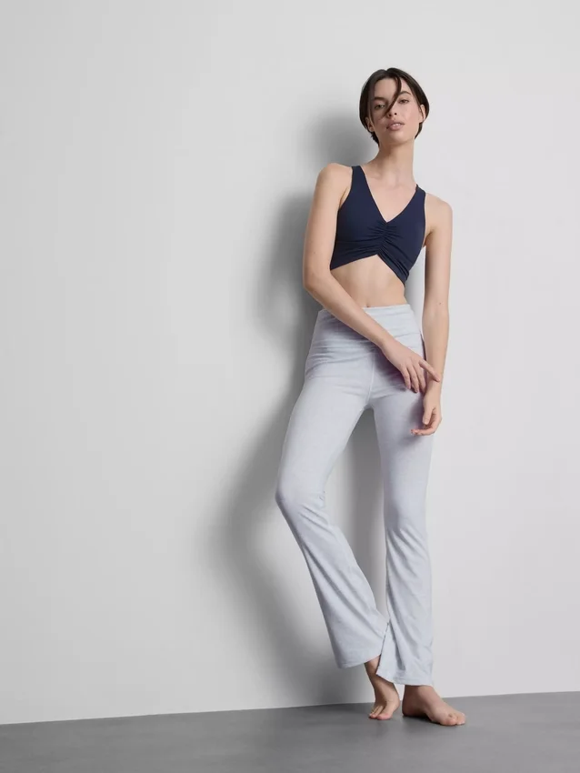 Yogaleggings med høj talje til aktiv brug