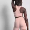 Yogashorts med høj talje