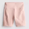 Yogashorts med høj talje