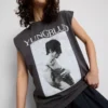 Yungblud bomulds-tanktop med grafisk print