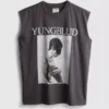 Yungblud bomulds-tanktop med grafisk print