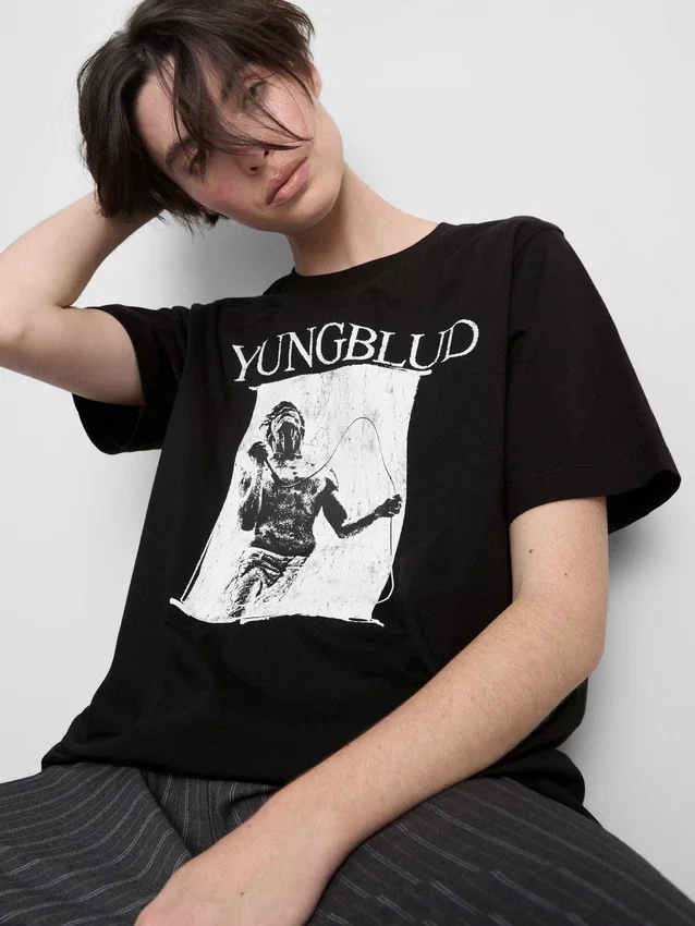 Yungblud kortærmet T-skjorte med grafisk print